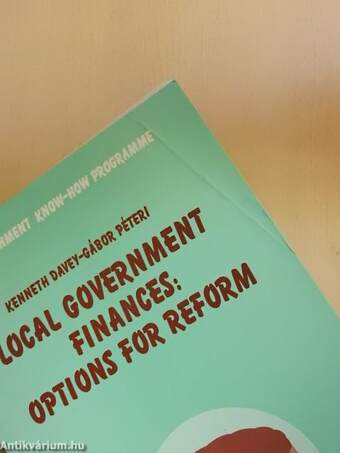 Local Government Finances: Options for Reform