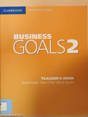 Business Goals 2 - Teacher's Book