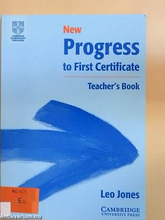 New Progress to First Certificate - Teacher's Book