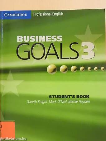 Business Goals 3 - Student's Book