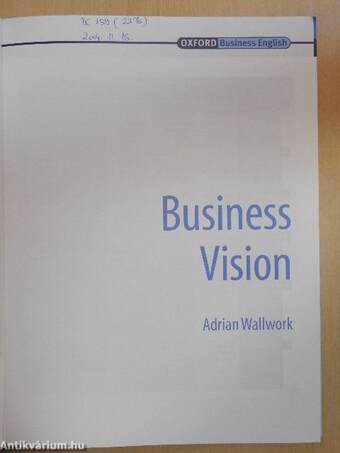 Business Vision - Student's Book with English-German wordlists