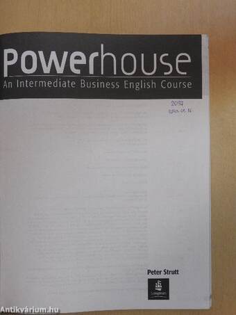 Powerhouse - Intermediate - Study Book