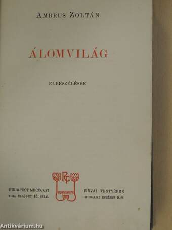 Álomvilág