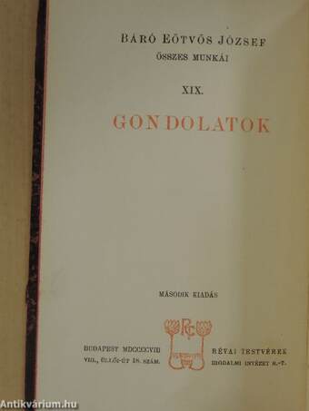 Gondolatok