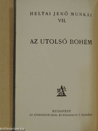 Az utolsó bohém