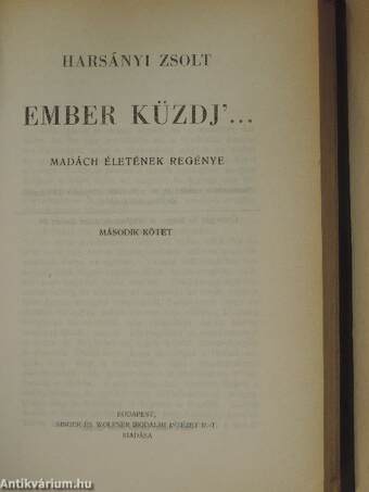 Ember küzdj'... I-III.