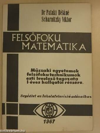 Felsőfoku matematika