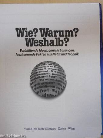 Wie? Warum? Weshalb?