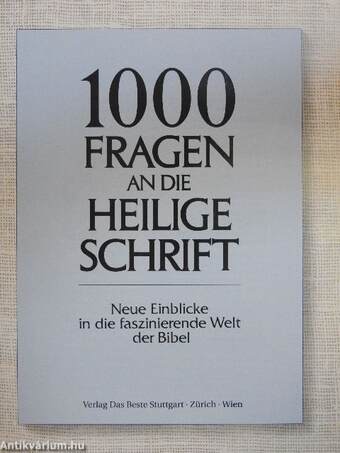 1000 fragen an die heilige schrift