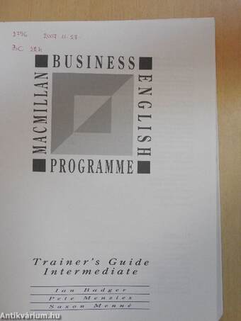 Macmillan Business English Programme - Trainer's Guide - Intermediate