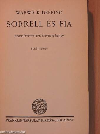 Sorrell és fia I-II.