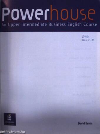 Powerhouse - Upper Intermediate - Coursebook