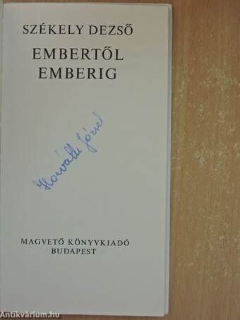 Embertől emberig