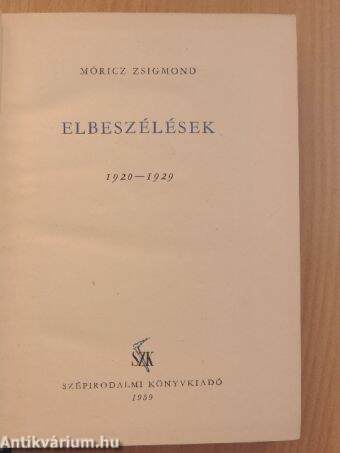 Elbeszélések IV.