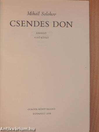 Csendes Don I-IV.