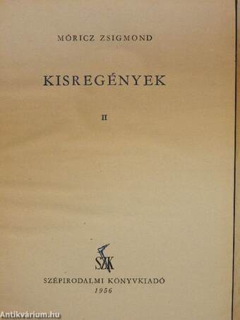 Kisregények II.