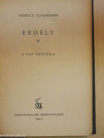 Erdély III.
