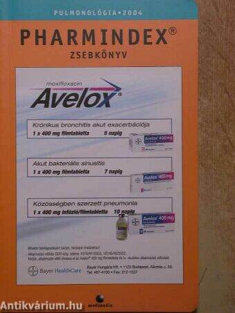 Pharmindex Zsebkönyv 2004