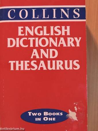 Collins English Dictionary and Thesaurus