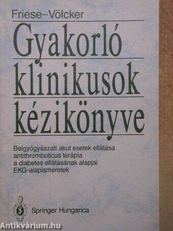 Gyakorló klinikusok kézikönyve