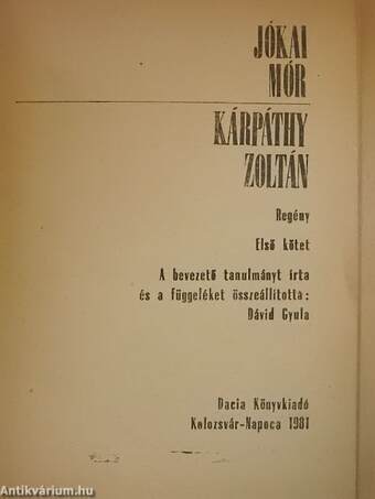 Kárpáthy Zoltán 1-2.