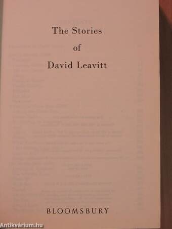 The Stories of David Leavitt