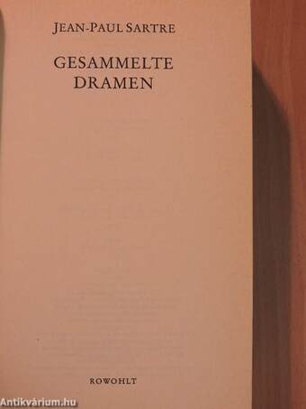 Gesammelte Dramen