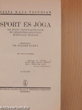 Sport és jóga