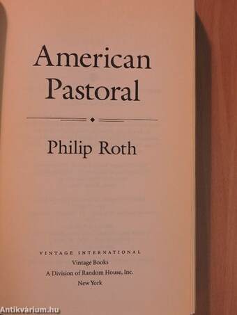 American Pastoral