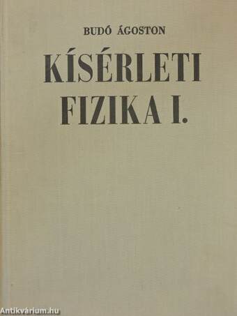 Kísérleti fizika I.