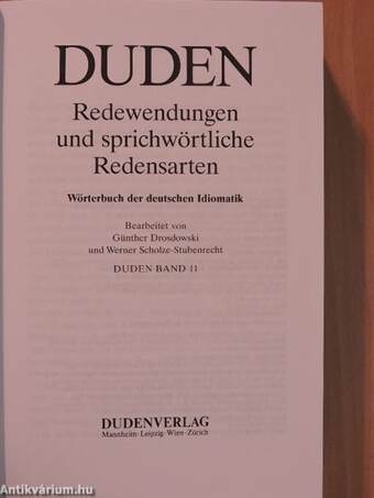 Redewendungen und sprichwörtliche Redensarten