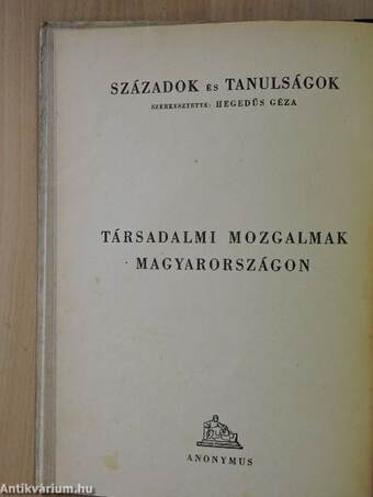 Társadalmi mozgalmak Magyarországon