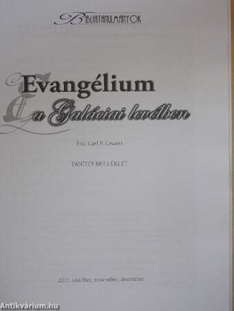 Evangélium a Galáciai levélben