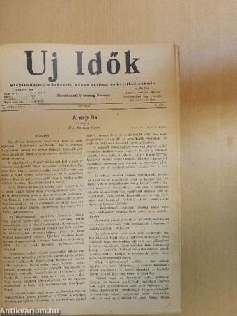 Uj Idők 1931. január-december I-II.