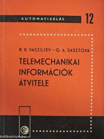 Telemechanikai információk átvitele