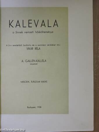 Kalevala/Magyarázatok a Kalevalához