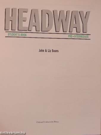 Headway - Pre-Intermediate - Student's Book/Workbook