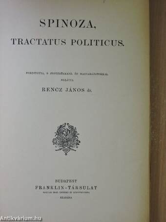 Tractatus politicus