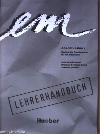 em Abschlusskurs - Lehrerhandbuch