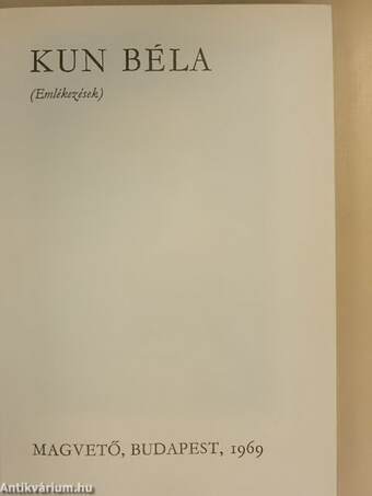 Kun Béla