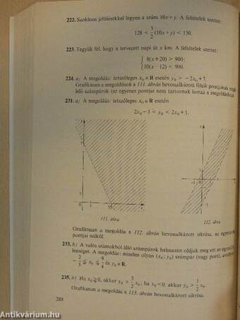 Tanári kézikönyv - Matematika feladatgyűjtemény I.