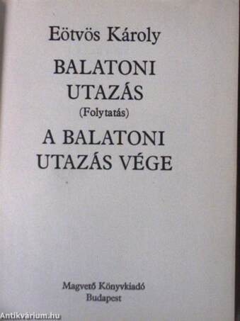 Balatoni utazás II. (töredék)