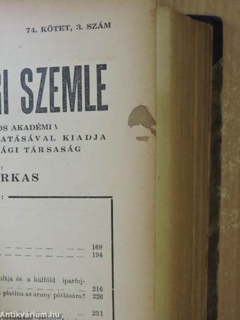 Közgazdasági Szemle 1931. január-december