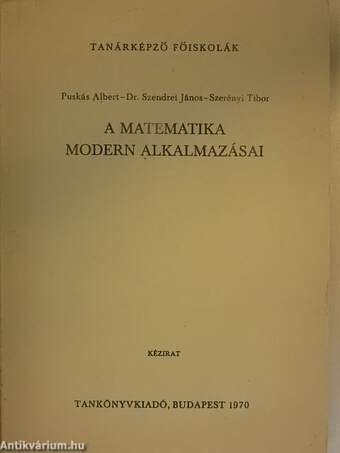 A matematika modern alkalmazásai