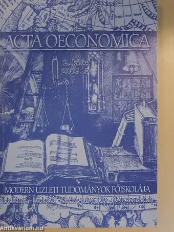 Acta Oeconomica 2.