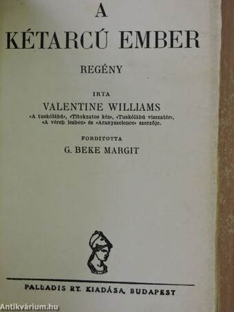 A kétarcú ember