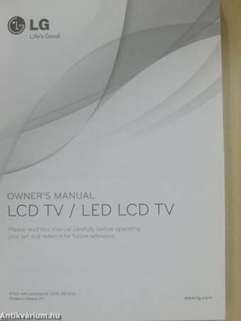 LCD TV/LED LCD TV