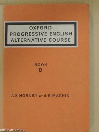 Oxford Progressive English Alternative Course - Book B