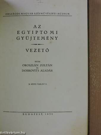 Az egyiptomi gyüjtemény