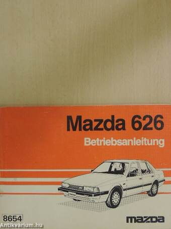 Mazda 626 Betriebsanleitung